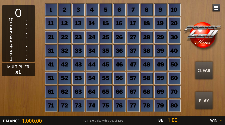 Image Saucify Powerball Keno